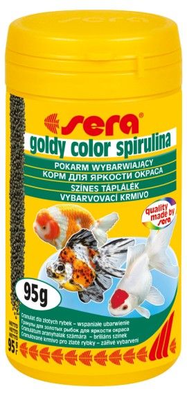 Корм для золотых рыбок Sera Goldy Color Spirulina